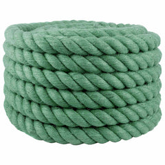 vidaXL Jute Rope 36 mm Green 100% Tossa jute 2