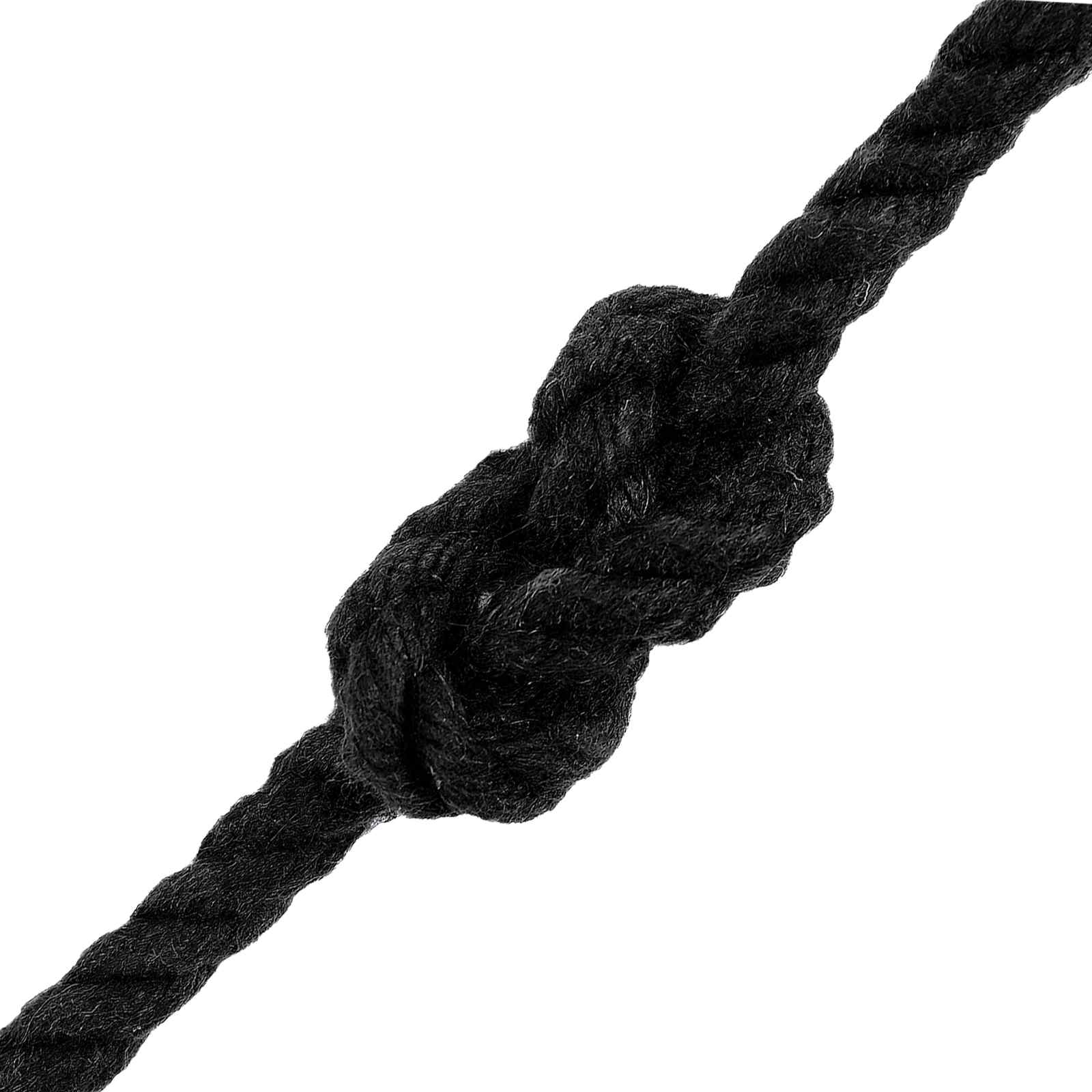 vidaXL Cotton Twine 10 pcs 2 mm 100 m Black 100% Cotton 5