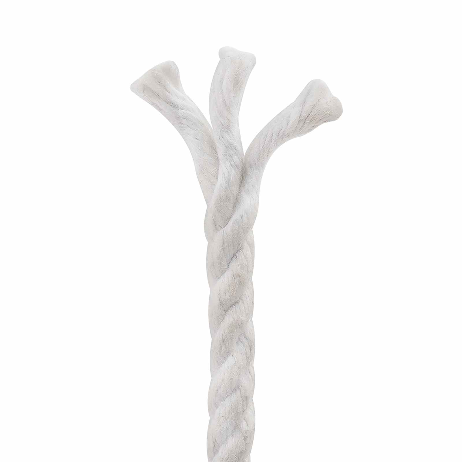 vidaXL Cotton Twine 10 pcs 2 mm 100 m White 100% Cotton 6