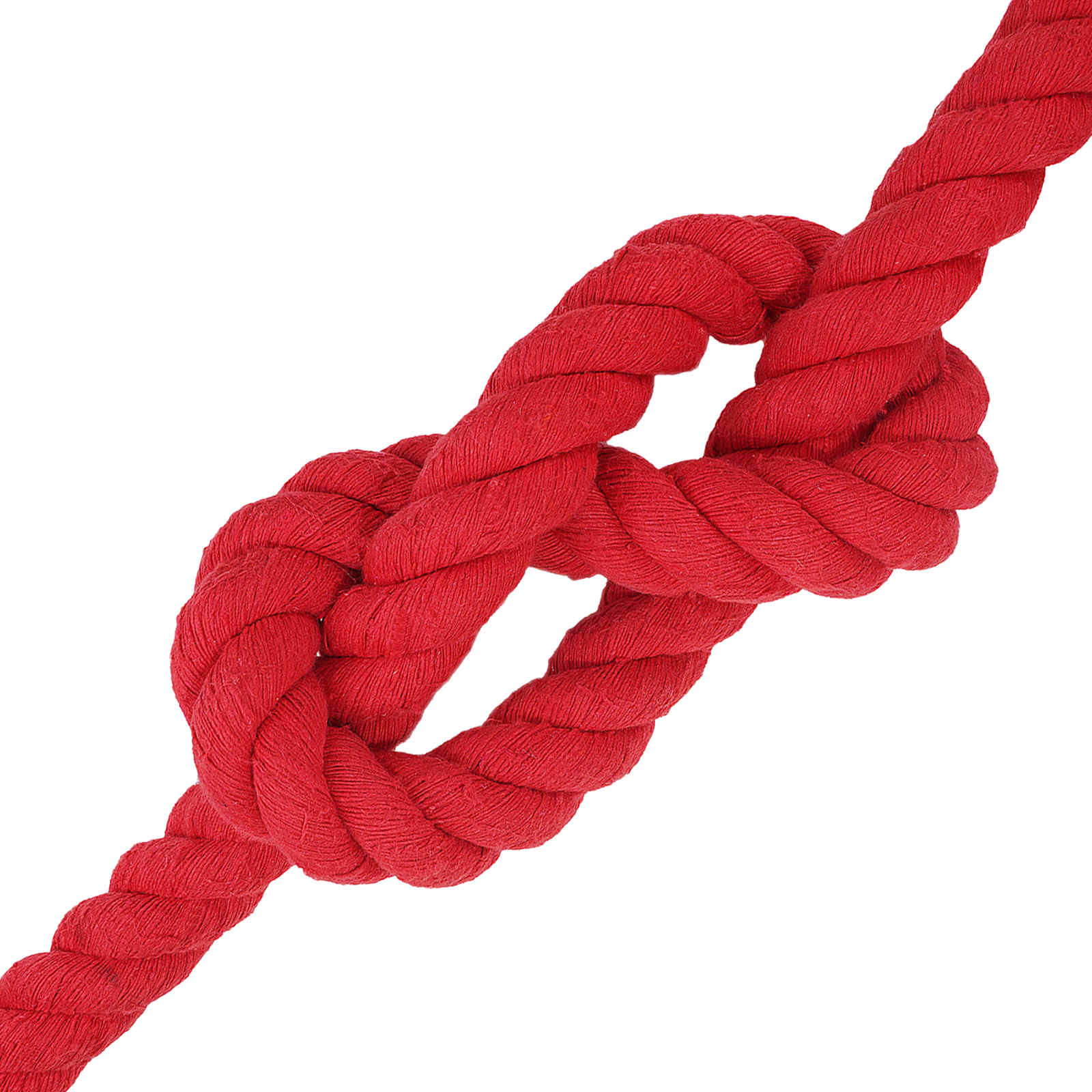 vidaXL Cotton Rope 40 mm 5 m Red 100% Cotton 4