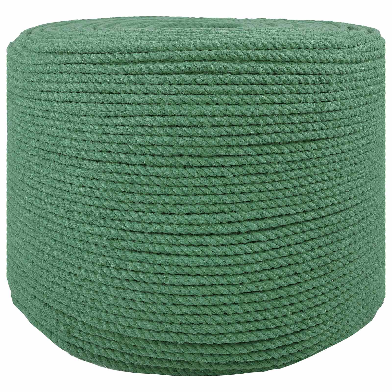 vidaXL Cotton Twine 4 mm 250 m Green 100% Cotton 2