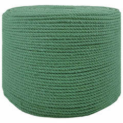 vidaXL Cotton Twine 4 mm 250 m Green 100% Cotton 2