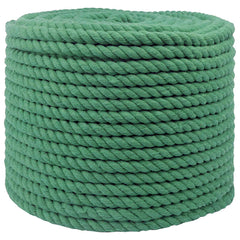 vidaXL Cotton Rope 10 mm 100 m Green 100% Cotton 2