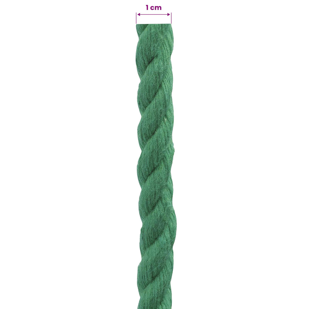 Cotton Rope 100% Cotton Green