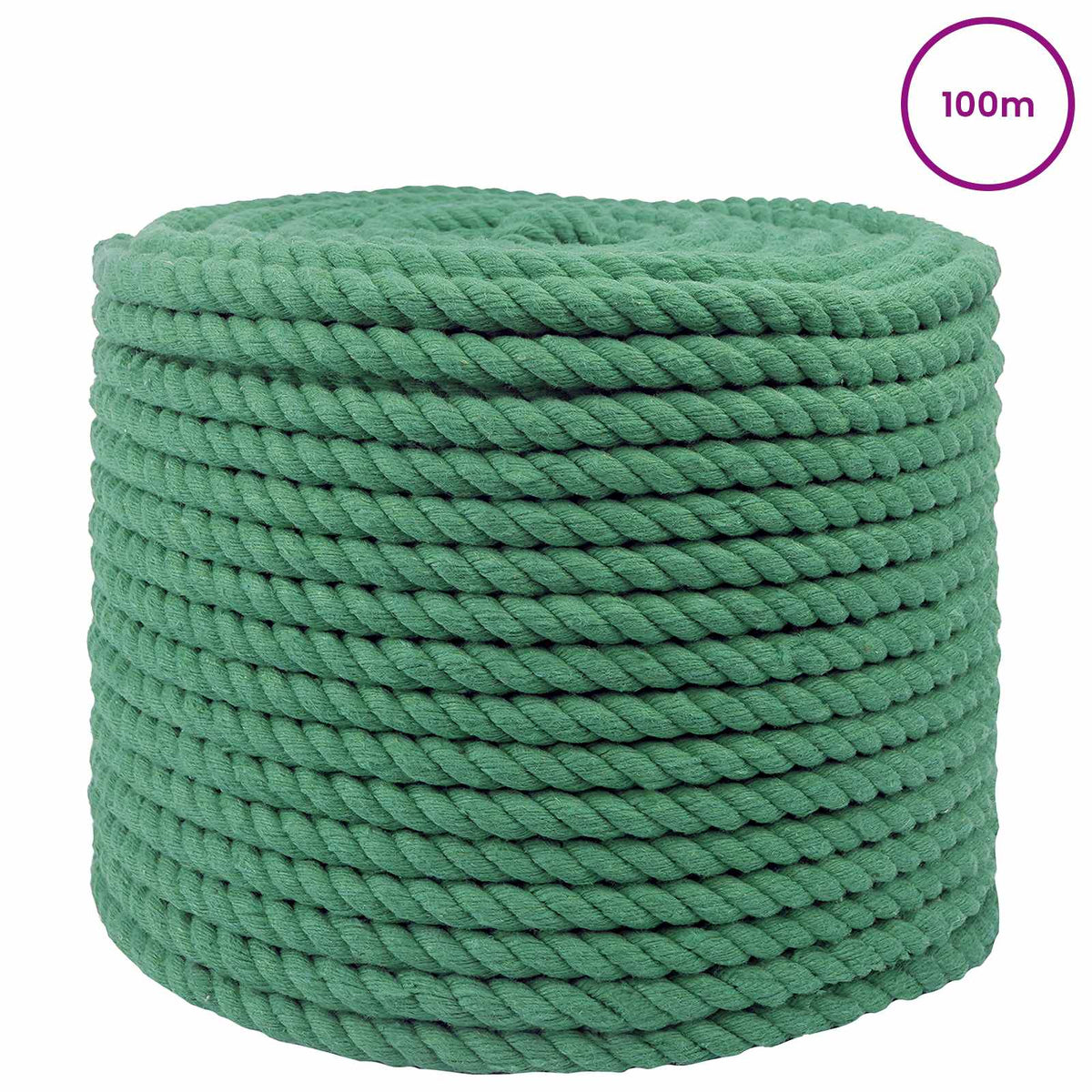Cotton Rope 100% Cotton Green