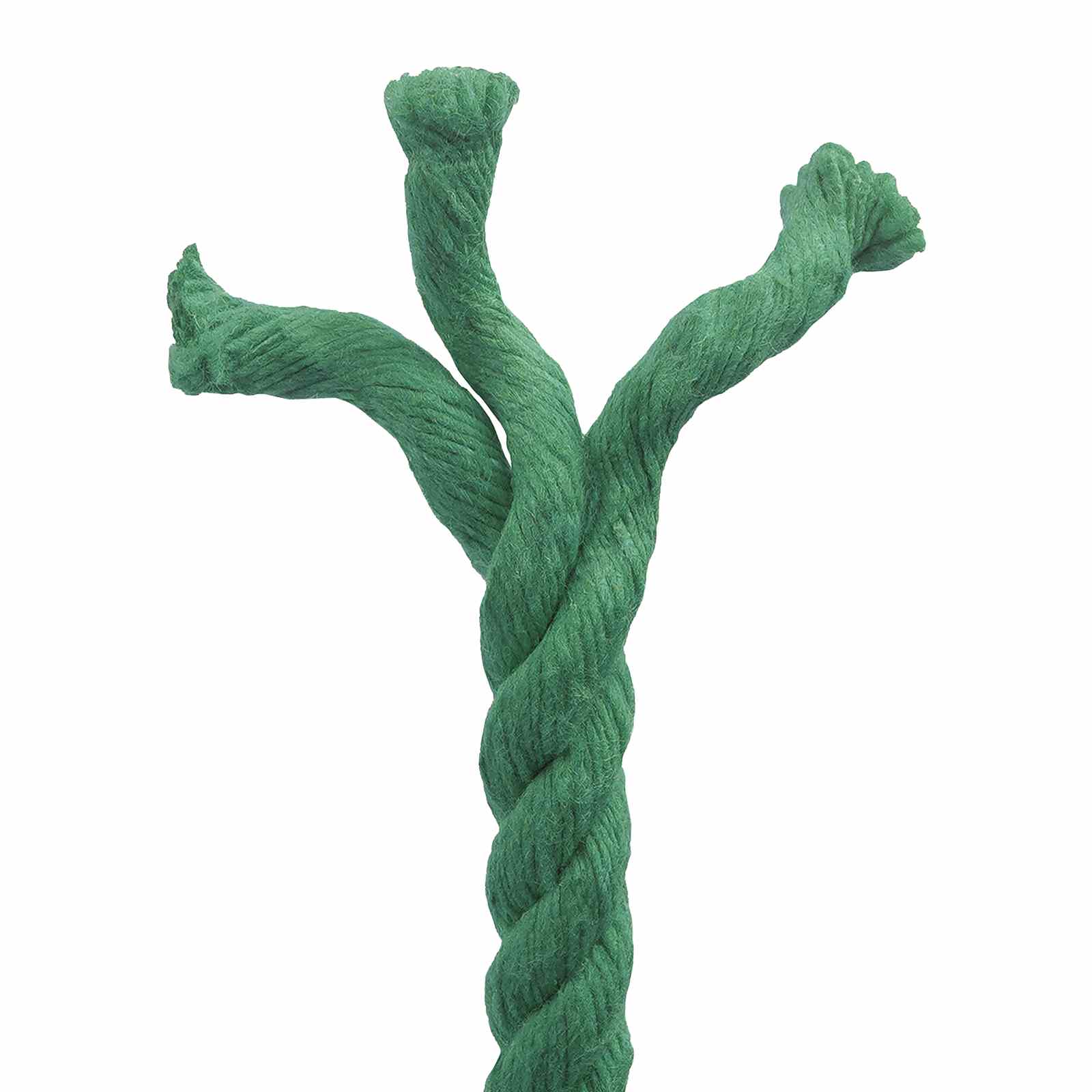 vidaXL Cotton Rope 12 mm 25 m Green 100% Cotton 5