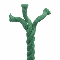 vidaXL Cotton Rope 12 mm 50 m Green 100% Cotton 5