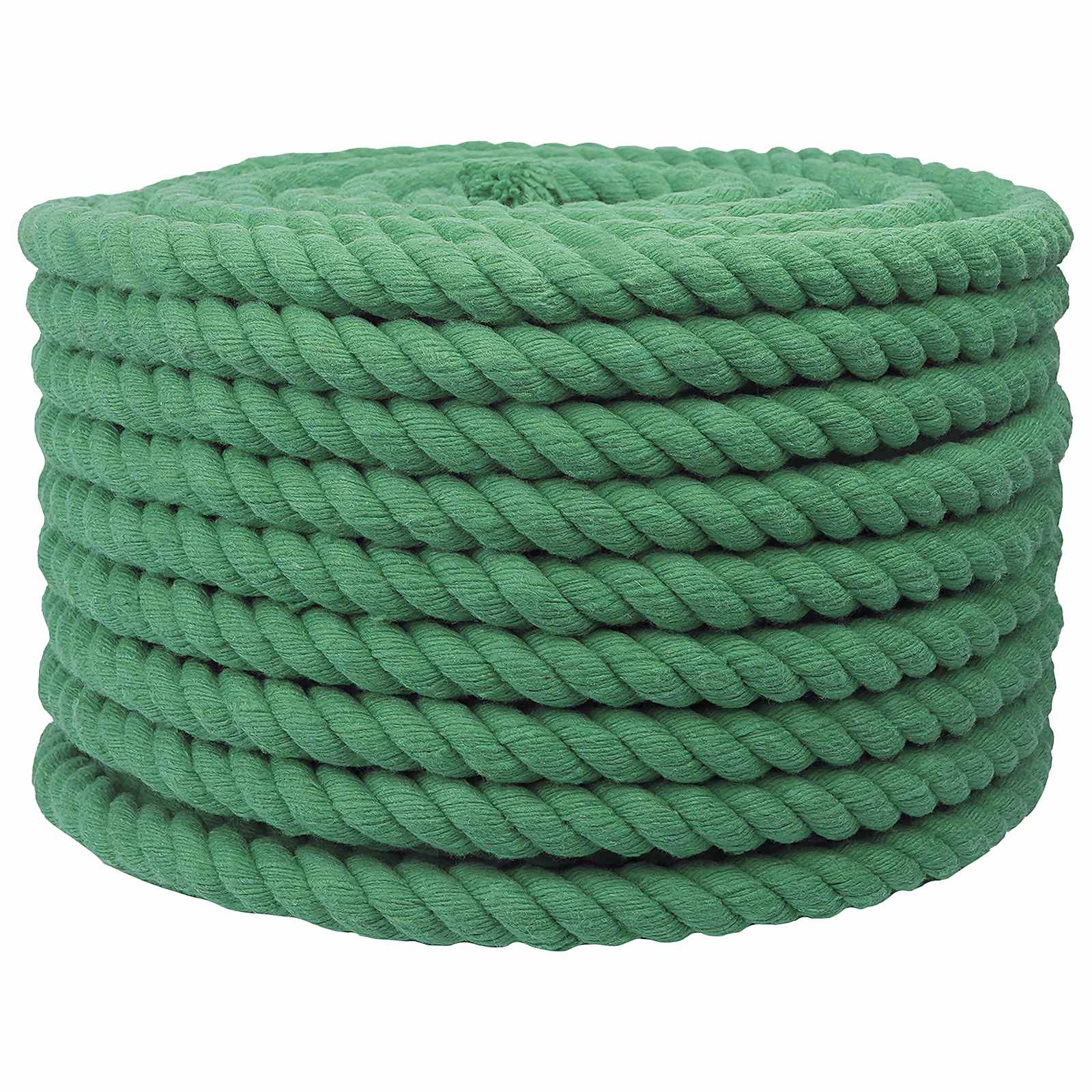 vidaXL Cotton Rope 16 mm 25 m Green 100% Cotton 2