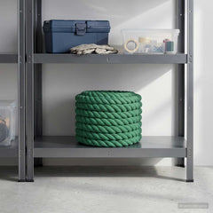 vidaXL Cotton Rope 50 mm 5 m Green 100% Cotton 1