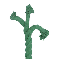 vidaXL Cotton Rope 36 mm 10 m Green 100% Cotton 5