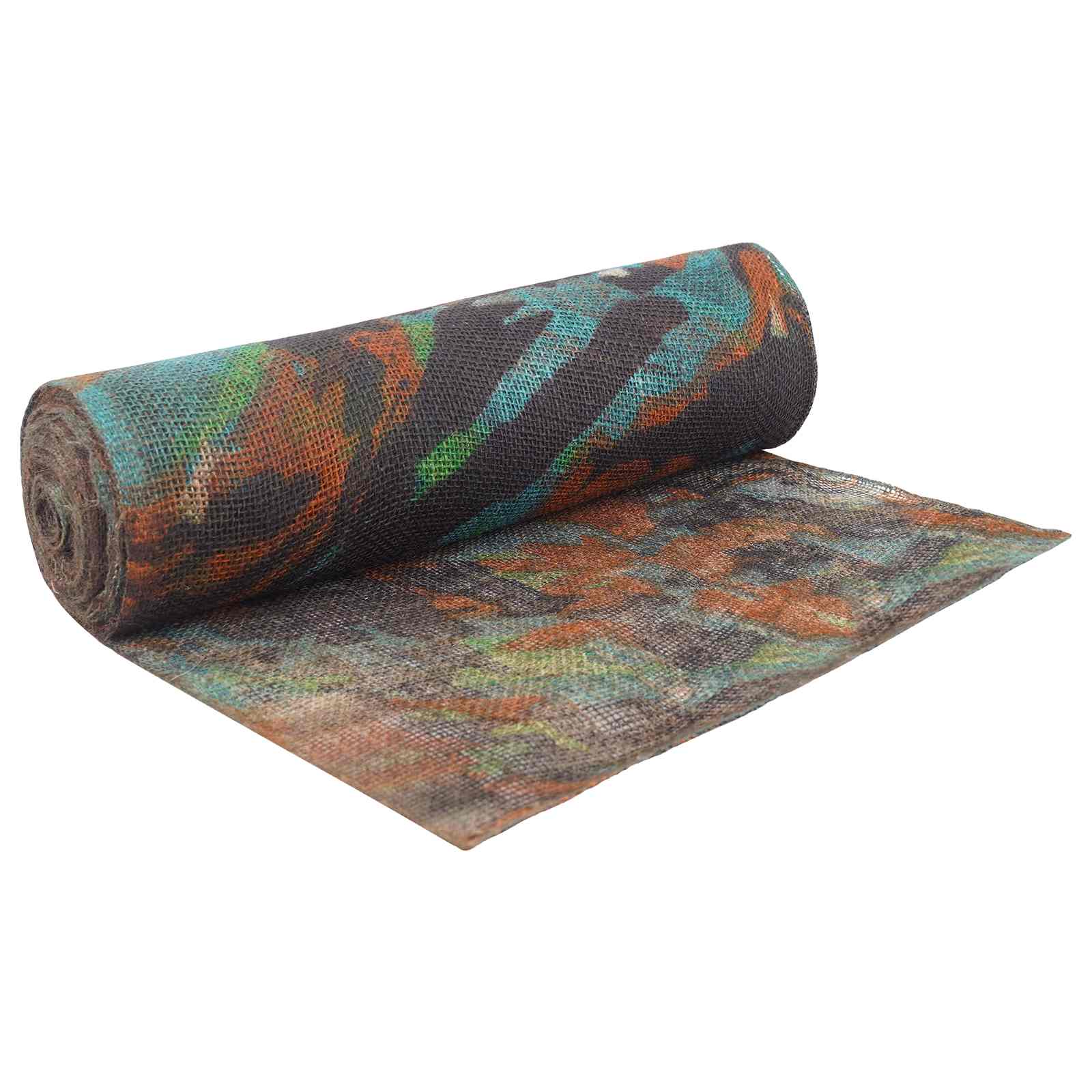 vidaXL Jute Roll 50 x 5000 cm Camouflage 2