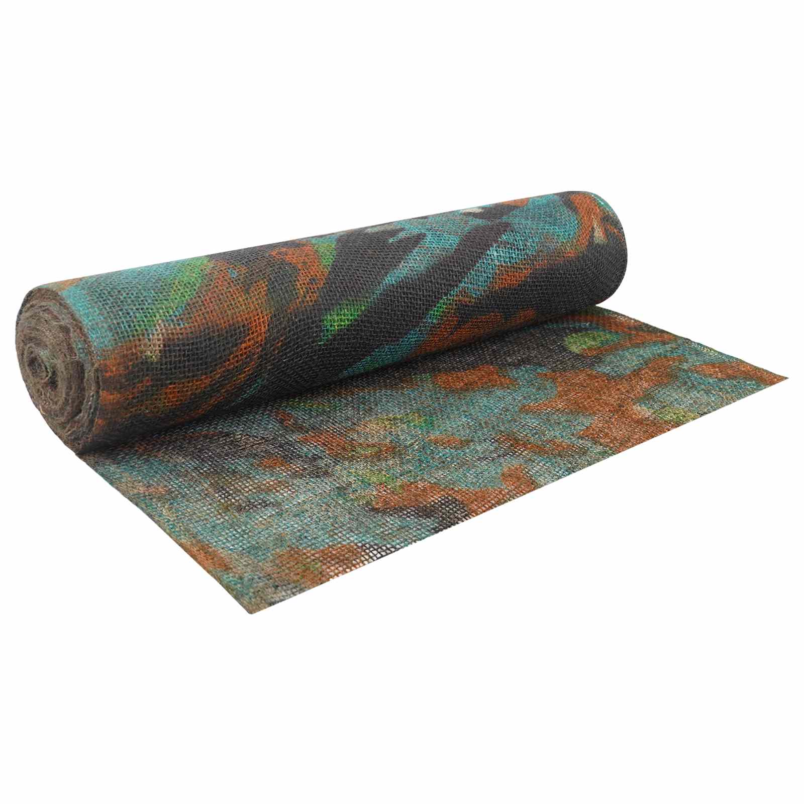 vidaXL Jute Roll 160 x 1500 cm Camouflage 2