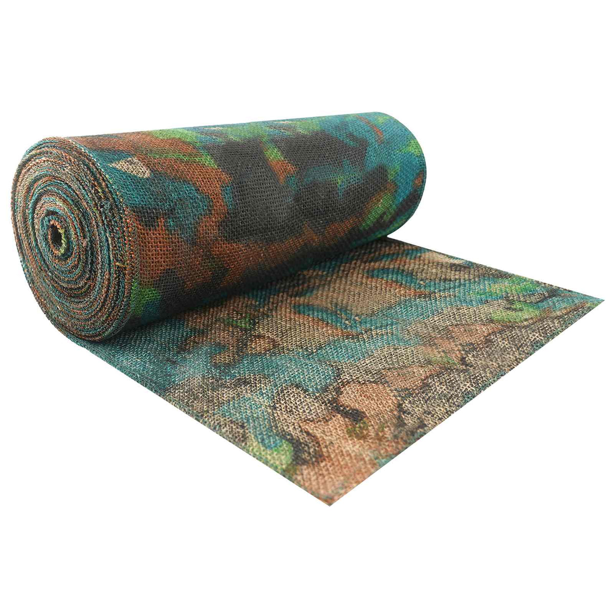 Garden Jute Netting 100% Tossa Jute 280 gsm Camouflage 160 cm – 200 cm 200 cm x 25 m