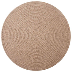 vidaXL Jute Placemets 12 pcs Natural 100% Tossa Jute 3