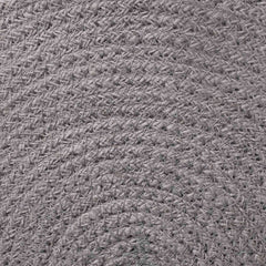 vidaXL Jute Placemets 12 pcs Grey 100% Tossa Jute 5