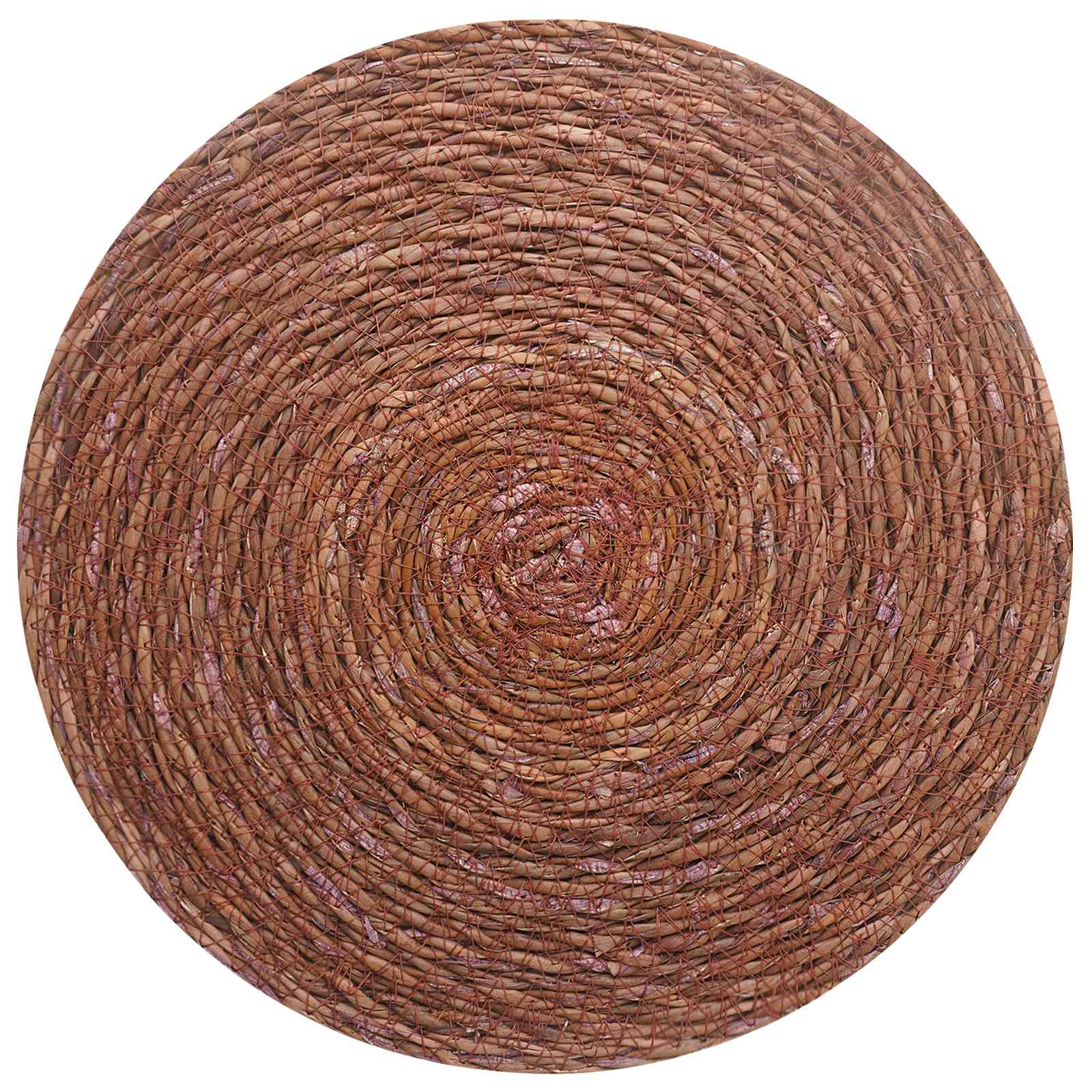 vidaXL Seagrass Placemets 12 pcs Brown 100% Seagrass 3