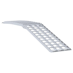 vidaXL Motorcycle Ramp 680 kg Silver 680 kg Aluminium 4