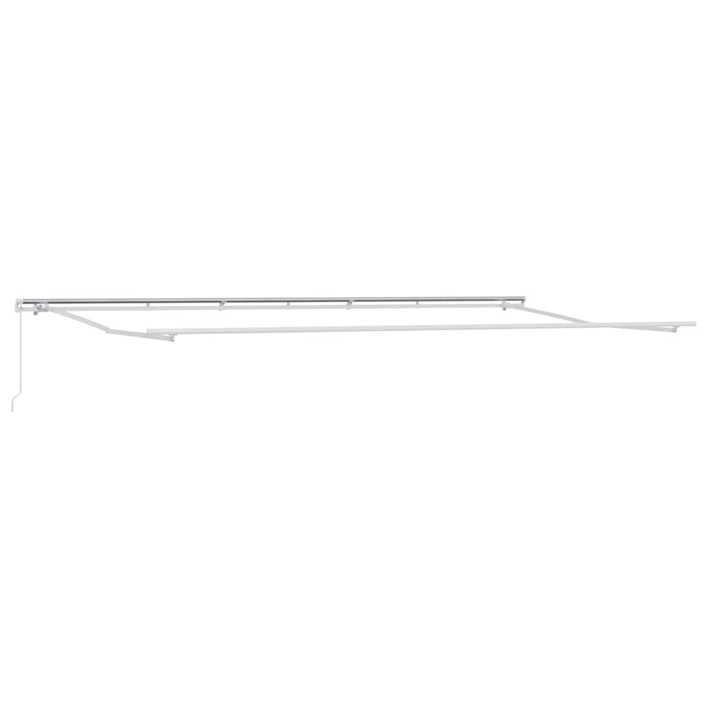 vidaXL Retractable Awning Orange and Brown 600 x 300 cm 4