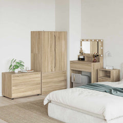 vidaXL Storage Cabinet 80 x 48 x 57 cm Engineered Wood Sonoma Oak 1