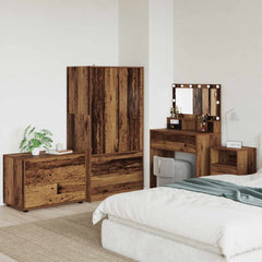 vidaXL Storage Cabinet 80 x 48 x 57 cm Engineered Wood Old Wood 1