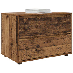 vidaXL Storage Cabinet 80 x 48 x 57 cm Engineered Wood Old Wood 3