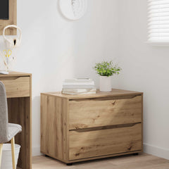 vidaXL Storage Cabinet 80 x 48 x 57 cm Engineered Wood Artisan Oak 5