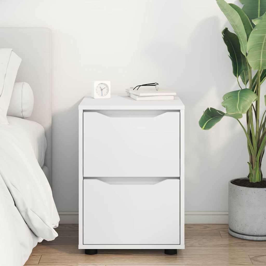 vidaXL Storage Cabinet 40 x 48 x 57 cm Engineered Wood White 4
