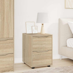 vidaXL Storage Cabinet 40 x 48 x 57 cm Engineered Wood Sonoma Oak 1