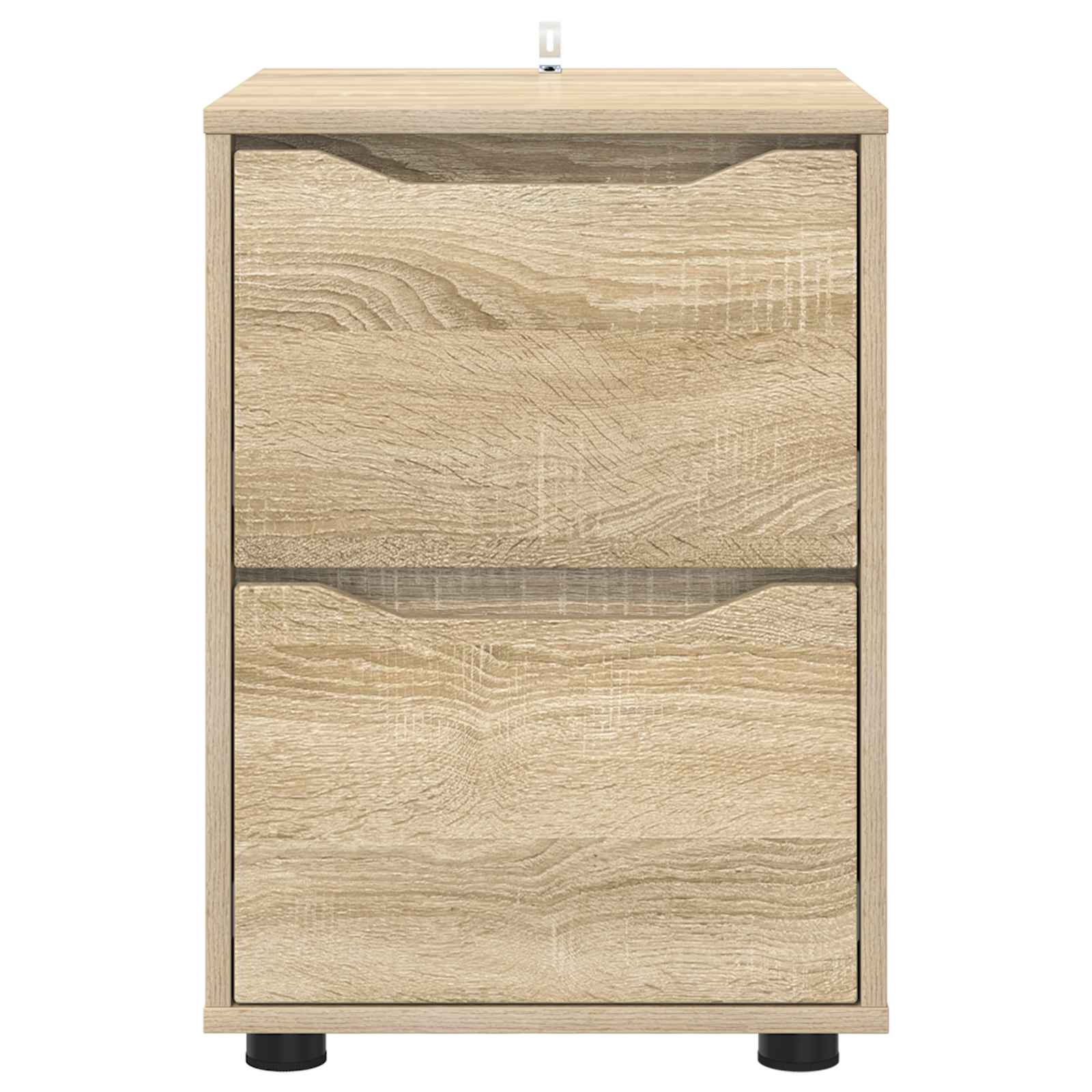 vidaXL Storage Cabinet 40 x 48 x 57 cm Engineered Wood Sonoma Oak 6