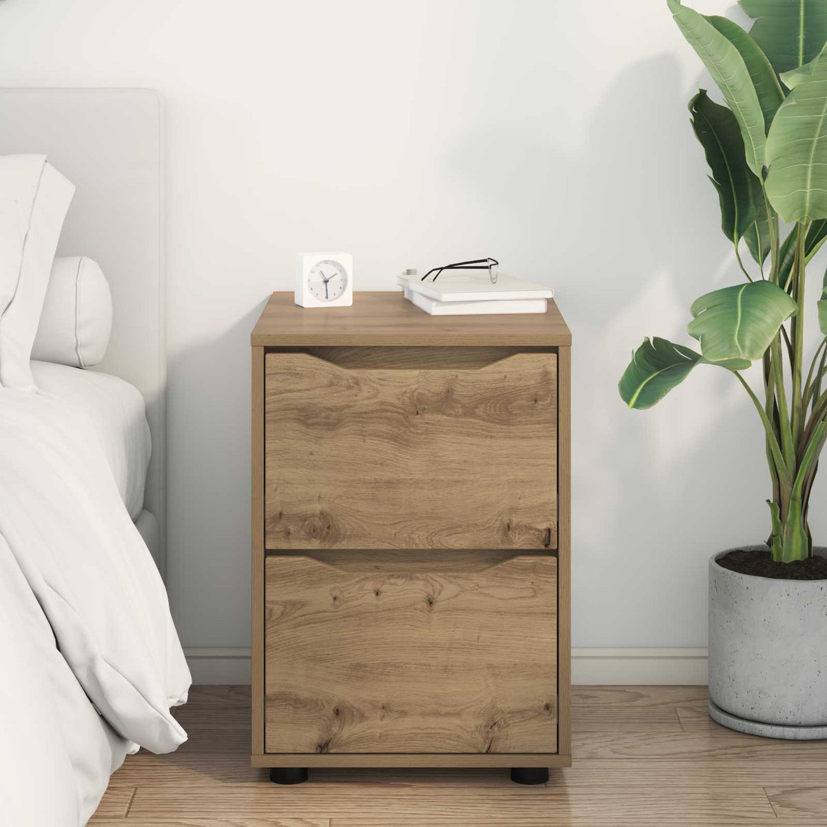 Storage Cabinet Engineered Wood Artisan Oak, image 4