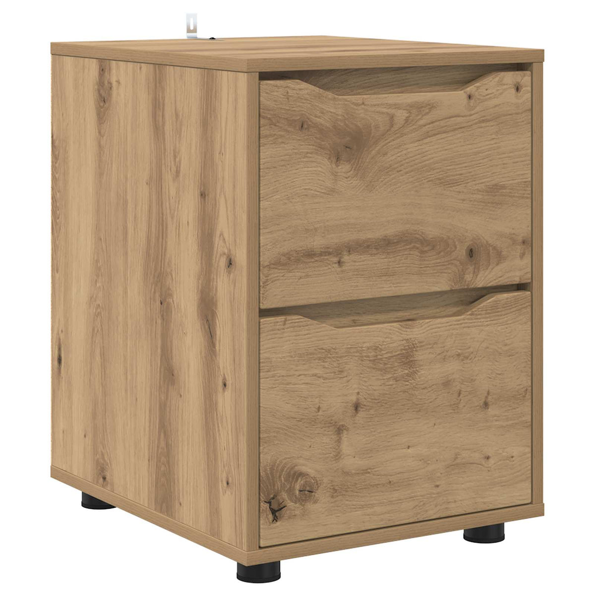 Storage Cabinet Engineered Wood Artisan Oak, image 2