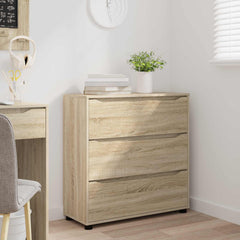 vidaXL Storage Cabinet 80 x 31 x 81 cm Engineered Wood Sonoma Oak 5