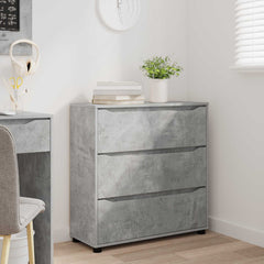 Storage Cabinet Engineered Wood Concrete Grey, image 5