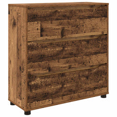 vidaXL Storage Cabinet 80 x 31 x 81 cm Engineered Wood Old Wood 2