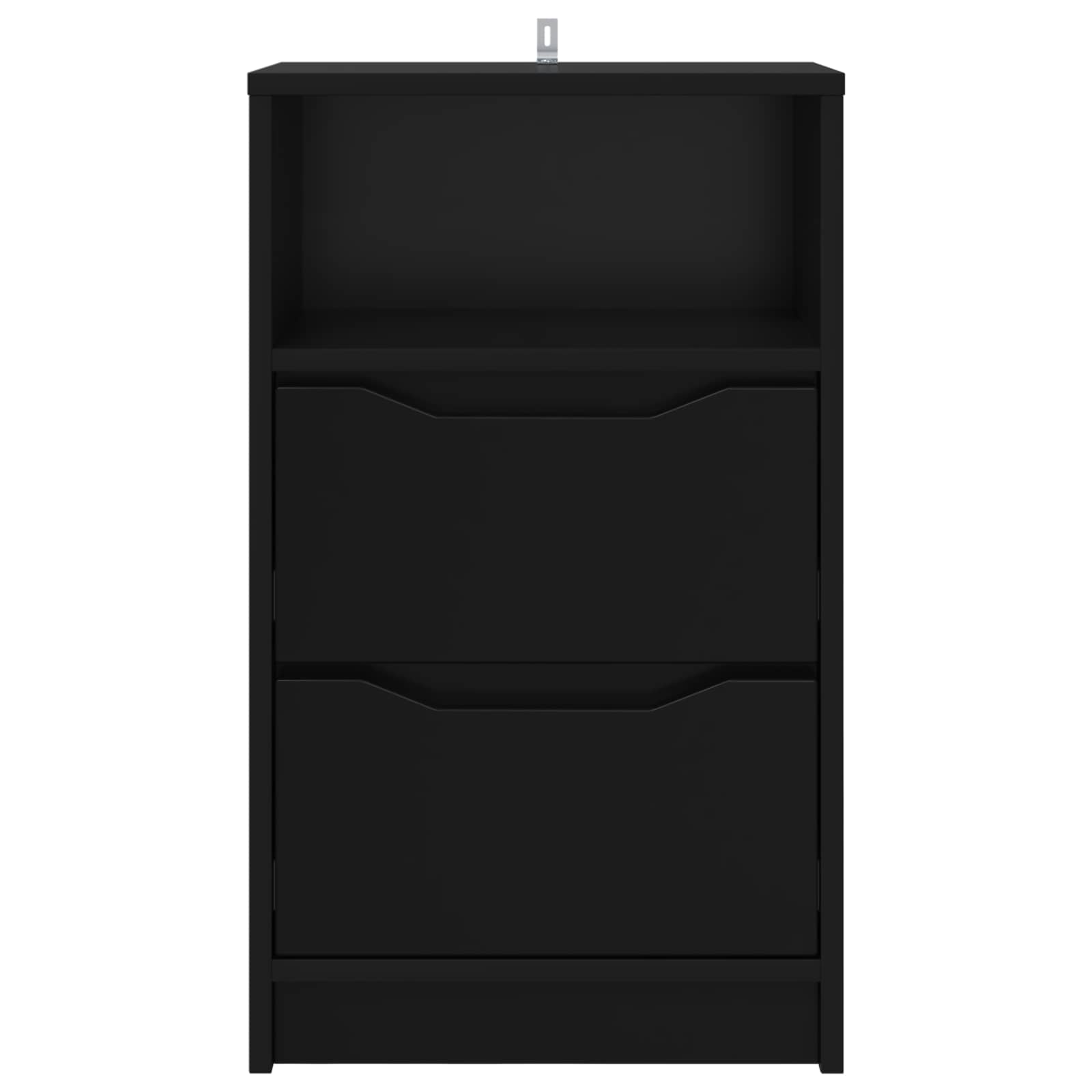vidaXL Bedside Table Black 40 x 30 x 467 cm Engineered Wood 6