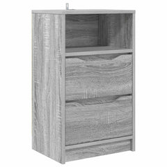 vidaXL Bedside Table Grey Sonoma 40 x 30 x 467 cm Engineered Wood 2