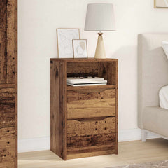 vidaXL Bedside Table Old Wood 40 x 30 x 467 cm Engineered Wood 1
