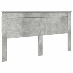 vidaXL Headboard Concrete Grey Engineered Wood 2