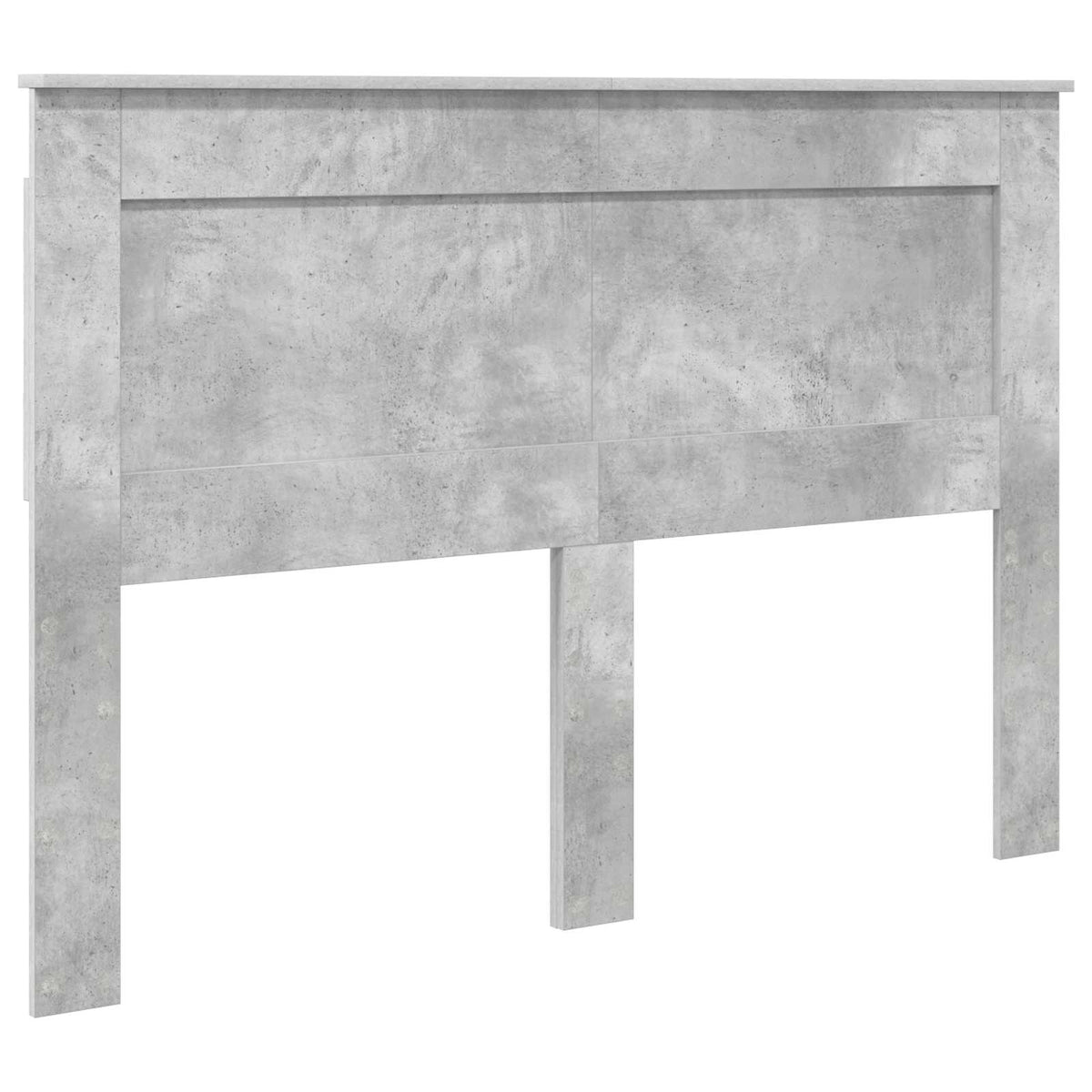 Headboard Engineered Wood Concrete grey 160 cm