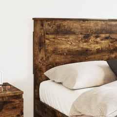 vidaXL Headboard Smoked Oak Engineered Wood 3