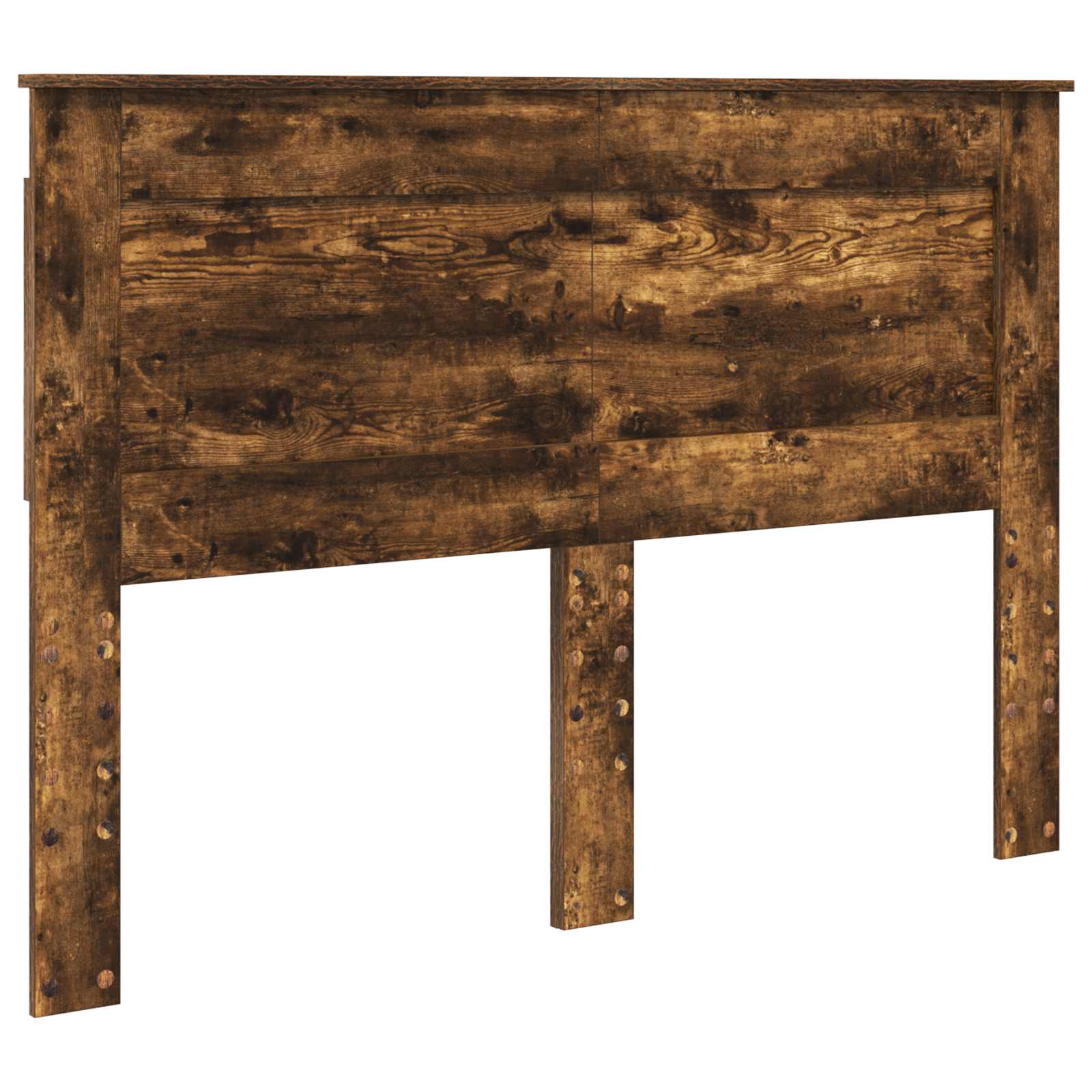 vidaXL Headboard Smoked Oak Engineered Wood 2
