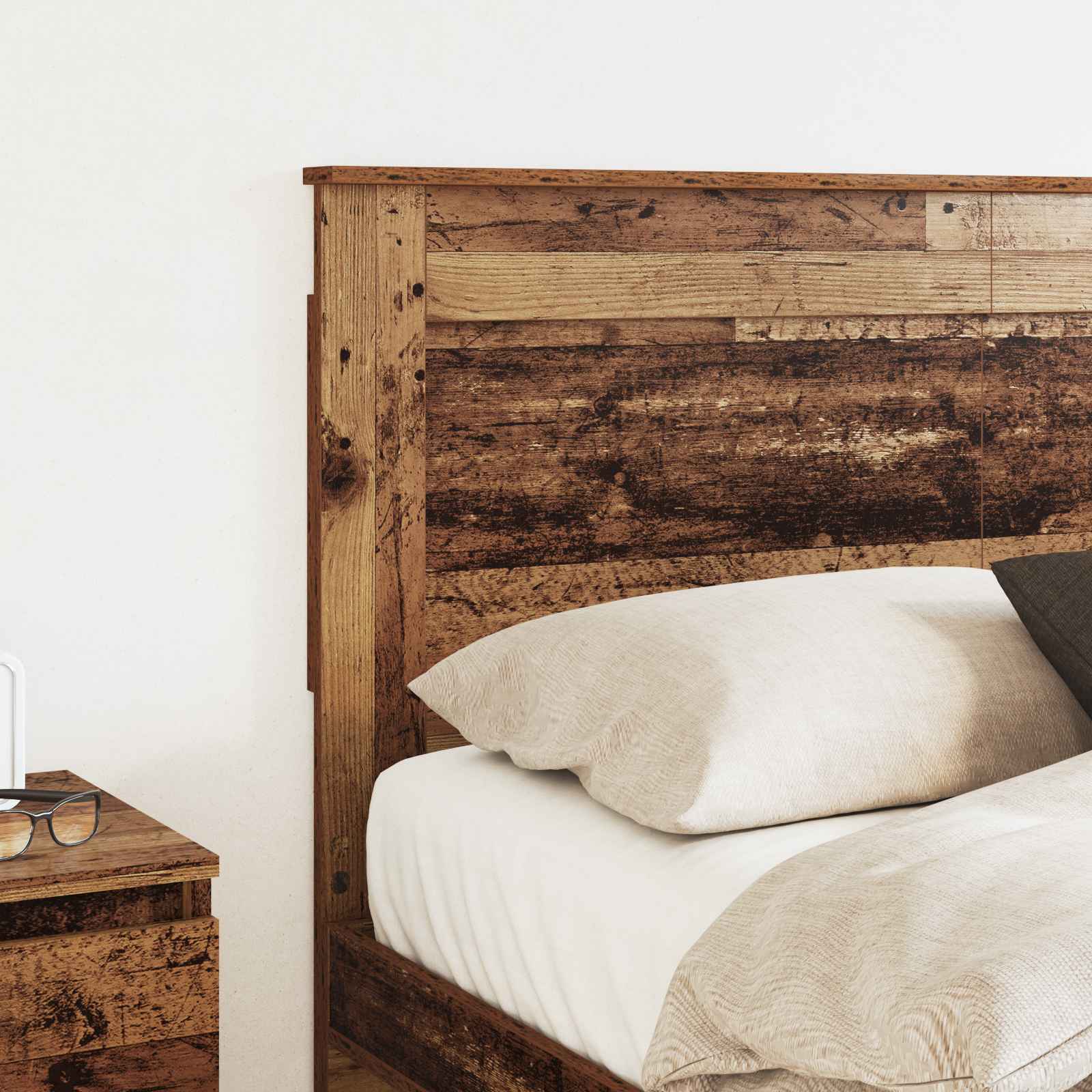 vidaXL Headboard Old Wood Engineered Wood 3
