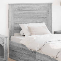 vidaXL Headboard Grey Sonoma Engineered Wood 1