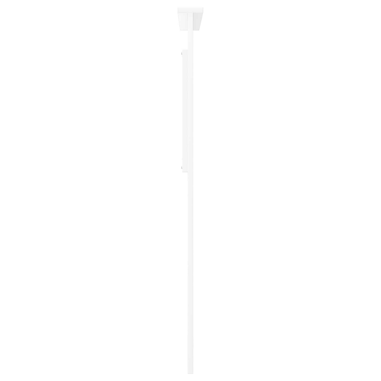 vidaXL Headboard White Engineered Wood 5