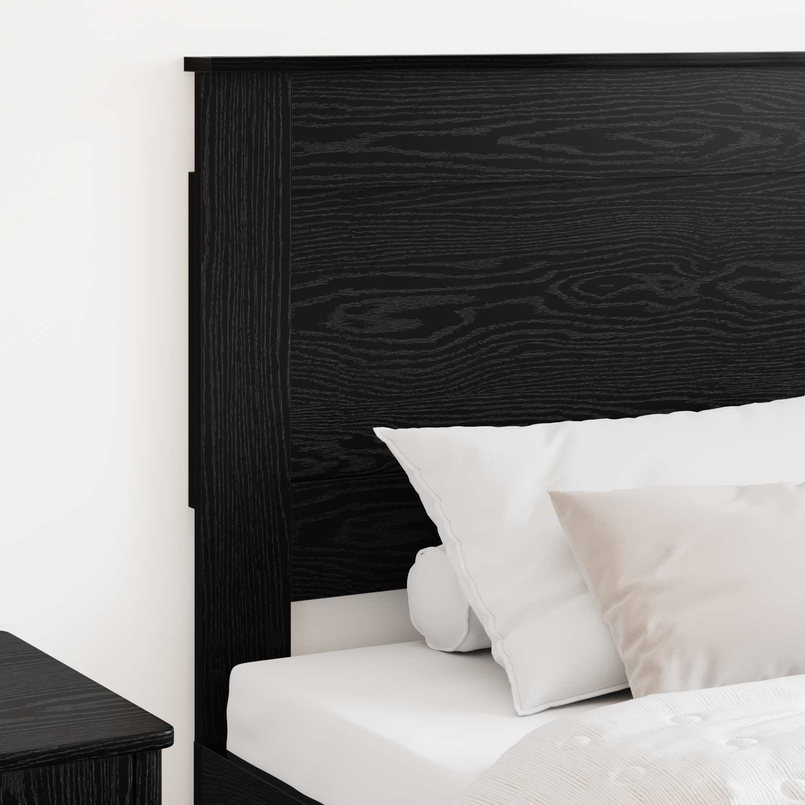 vidaXL Headboard Black Oak Engineered Wood 3