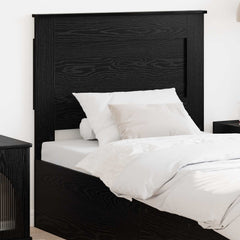 vidaXL Headboard Black Oak Engineered Wood 1