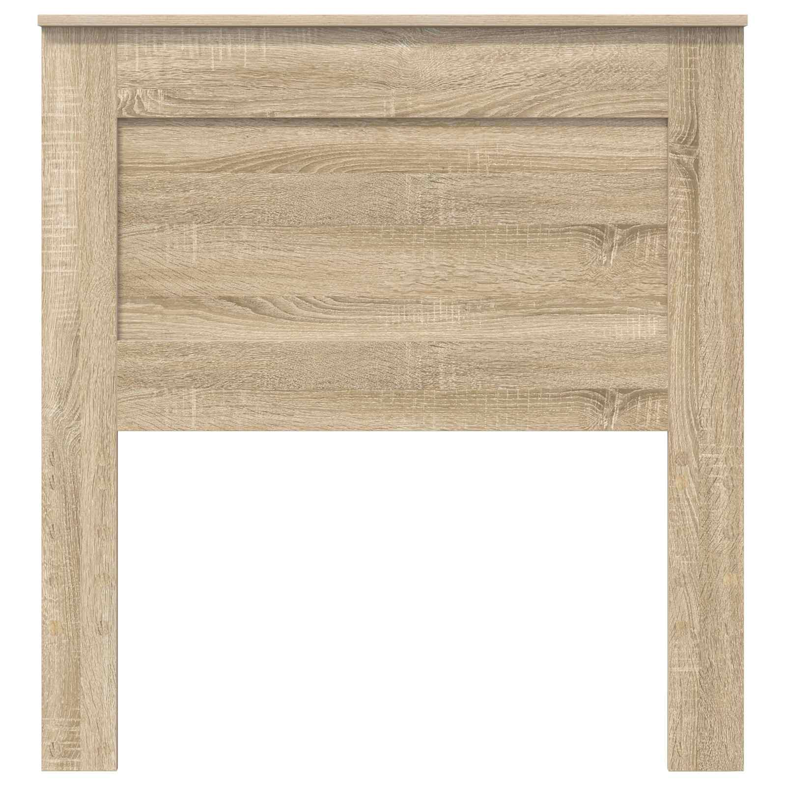 vidaXL Headboard Sonoma Oak Engineered Wood 4