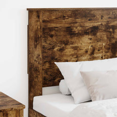vidaXL Headboard Smoked Oak Engineered Wood 3