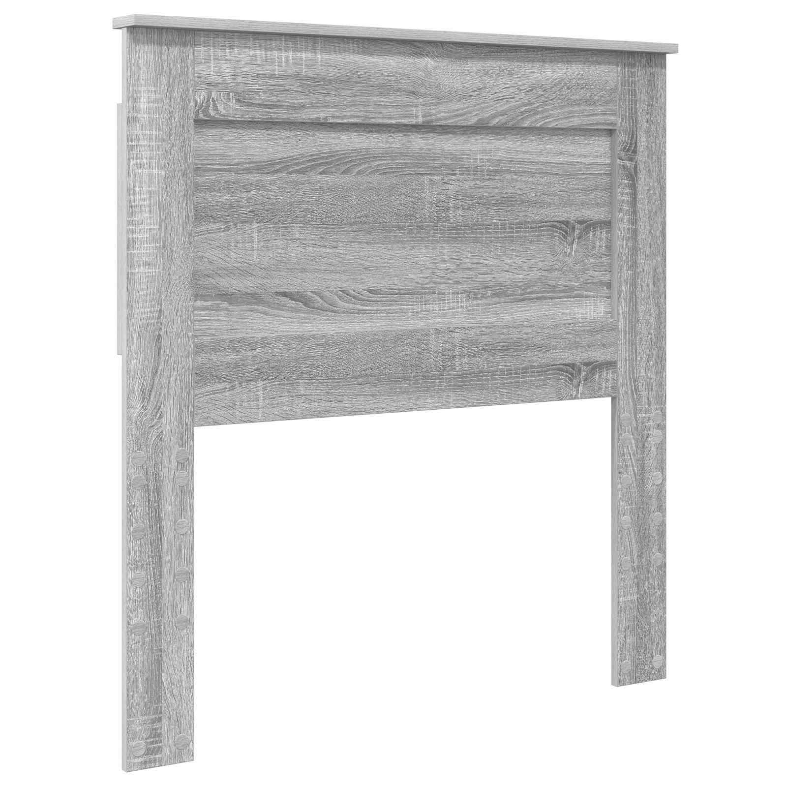 vidaXL Headboard Grey Sonoma Engineered Wood 2