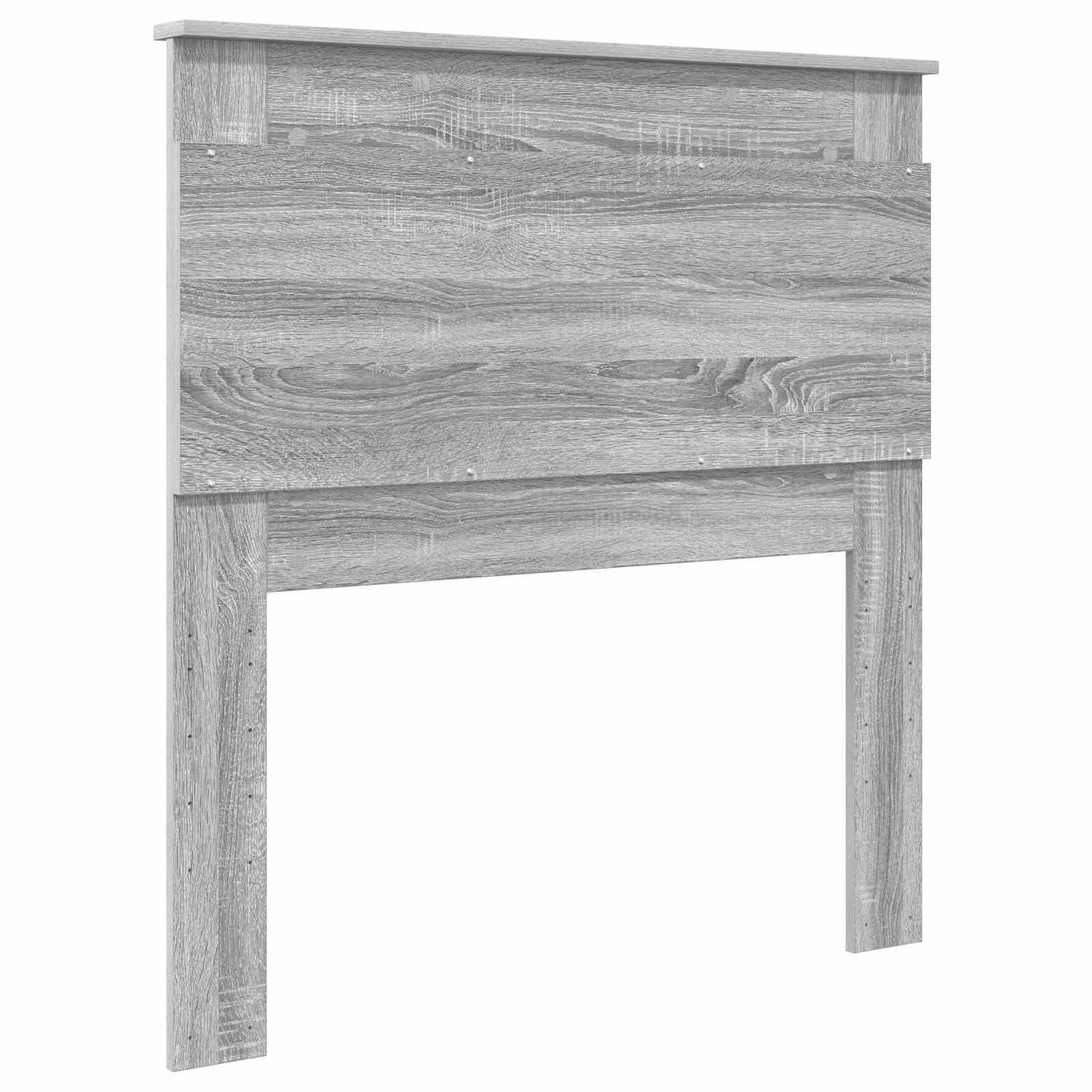 vidaXL Headboard Grey Sonoma Engineered Wood 6